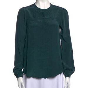 ISABEL MARANT Silk Crew Neck Blouse